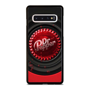 DR PEPPER SODA RED BLACK Samsung Galaxy S10 Case Cover DR PEPPER SODA RED BLACK Samsung Galaxy S10 Case Cover