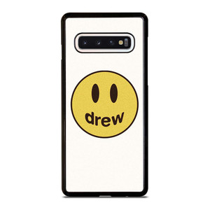 DREW SMILEY FACE LOGO Samsung Galaxy S10 Case Cover DREW SMILEY FACE LOGO Samsung Galaxy S10 Case Cover