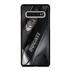 DUCATI BLACK LOGO EMBLEM Samsung Galaxy S10 Case Cover DUCATI BLACK LOGO EMBLEM Samsung Galaxy S10 Case Cover