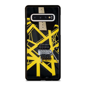 EDDIE VAN HALEN GUITAR YELLOW Samsung Galaxy S10 Case Cover EDDIE VAN HALEN GUITAR YELLOW Samsung Galaxy S10 Case Cover