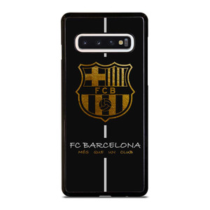 FC BARCELONA MES QUE UN CLUB GOLD Samsung Galaxy S10 Case Cover