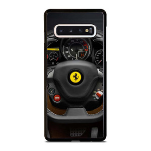 FERRARI STEERING WHEEL Samsung Galaxy S10 Case Cover