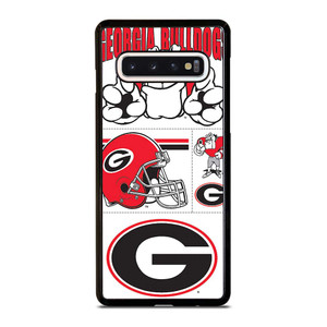 GEORGIA BULLDOGS STICKER COLLECTION Samsung Galaxy S10 Case Cover GEORGIA BULLDOGS STICKER COLLECTION Samsung Galaxy S10 Case Cover