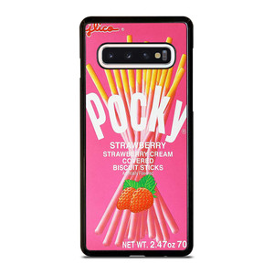 GLICO POCKY STRAWBERRY Samsung Galaxy S10 Case Cover GLICO POCKY STRAWBERRY Samsung Galaxy S10 Case Cover