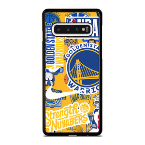 GOLDEN STATE WARRIORS NBA STICKER BOMB Samsung Galaxy S10 Case Cover