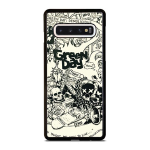 GREEN DAY BAND DEMOLICIOUS Samsung Galaxy S10 Case Cover GREEN DAY BAND DEMOLICIOUS Samsung Galaxy S10 Case Cover