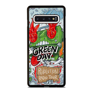 GREEN DAY REVOLUTION RADIO TOUR Samsung Galaxy S10 Case Cover GREEN DAY REVOLUTION RADIO TOUR Samsung Galaxy S10 Case Cover
