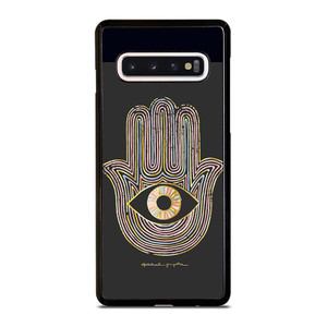 HAMSA EVIL EYE HAND OF FATIMA LOGO Samsung Galaxy S10 Case Cover