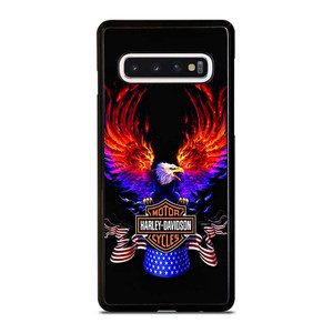 HARLEY DAVIDSON FLAME SWING Samsung Galaxy S10 Case Cover