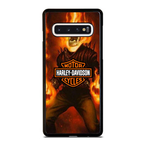 HARLEY DAVIDSON GHOST RIDER Samsung Galaxy S10 Case Cover HARLEY DAVIDSON GHOST RIDER Samsung Galaxy S10 Case Cover