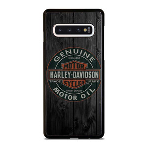 HARLEY DAVIDSON OIL BADGE Samsung Galaxy S10 Case Cover