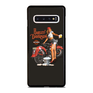 HARLEY DAVIDSON SEXY GIRL Samsung Galaxy S10 Case Cover