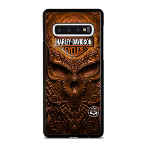 HARLEY DAVIDSON SKULL METAL MOTOR Samsung Galaxy S10 Case Cover HARLEY DAVIDSON SKULL METAL MOTOR Samsung Galaxy S10 Case Cover