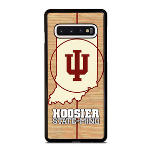 HOOSIER STATE OF MIND INDIANA WOODEN LOGO Samsung Galaxy S10 Case Cover HOOSIER STATE OF MIND INDIANA WOODEN LOGO Samsung Galaxy S10 Case Cover