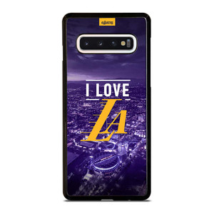 I LOVE LA LAKERS NBA LOGO Samsung Galaxy S10 Case Cover
