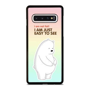 ICE BEAR WE BARE BEARS CARTOON Samsung Galaxy S10 Case Cover ICE BEAR WE BARE BEARS CARTOON Samsung Galaxy S10 Case Cover