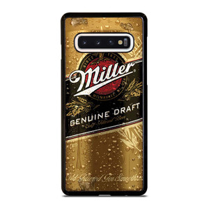 ICED MILLER GENUINE DRAFT BEER CAN Samsung Galaxy S10 Case Cover ICED MILLER GENUINE DRAFT BEER CAN Samsung Galaxy S10 Case Cover