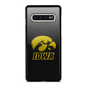 IOWA HAWKEYES CARBON Samsung Galaxy S10 Case Cover