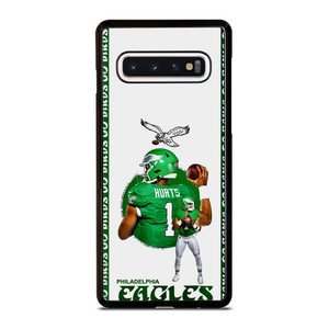 JALEN HURTS PHILADELPHIA STRIPE Samsung Galaxy S10 Case Cover JALEN HURTS PHILADELPHIA STRIPE Samsung Galaxy S10 Case Cover