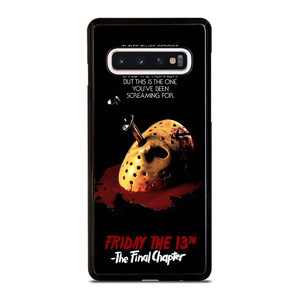 JASON FRIDAY THE 13TH HORROR MOVIE Samsung Galaxy S10 Case Cover