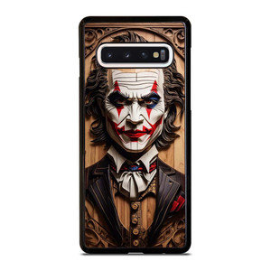 JOKER FACE WOOD Samsung Galaxy S10 Case Cover JOKER FACE WOOD Samsung Galaxy S10 Case Cover