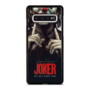 JOKER JOAQUIN PHOENIX PUT ON A HAPPY FACE Samsung Galaxy S10 Case Cover JOKER JOAQUIN PHOENIX PUT ON A HAPPY FACE Samsung Galaxy S10 Case Cover