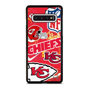 KANSAS CITY CHIEFS NFL STICKER BOMB Samsung Galaxy S10 Case Cover KANSAS CITY CHIEFS NFL STICKER BOMB Samsung Galaxy S10 Case Cover