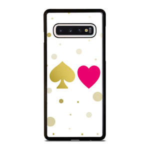 KATE SPADE AND HEART NEW YORK LOGO Samsung Galaxy S10 Case Cover KATE SPADE AND HEART NEW YORK LOGO Samsung Galaxy S10 Case Cover