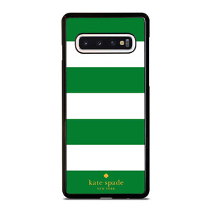 KATE SPADE GREEN STRIPE Samsung Galaxy S10 Case Cover