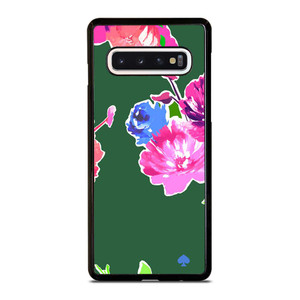 KATE SPADE NEW YORK GREEN FLORAL Samsung Galaxy S10 Case Cover