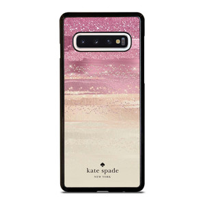 KATE SPADE NEW YORK ROSE GOLD GLITTER Samsung Galaxy S10 Case Cover