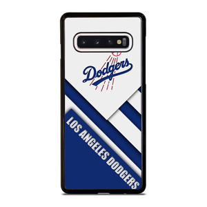 LA DODGERS WHITE BLUE STRIPS Samsung Galaxy S10 Case Cover LA DODGERS WHITE BLUE STRIPS Samsung Galaxy S10 Case Cover