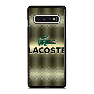 LACOSTE GOLD EMBLEM Samsung Galaxy S10 Case Cover