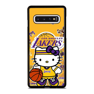 LAKERS HELLO KITTY Samsung Galaxy S10 Case Cover LAKERS HELLO KITTY Samsung Galaxy S10 Case Cover