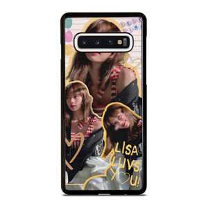 LALISA BLACKPINK CUTE COLLAGE Samsung Galaxy S10 Case Cover