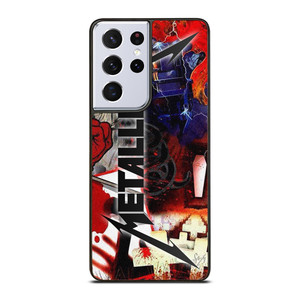 METALLICA ROCK BAND ALL ALBUM Samsung Galaxy S21 Ultra Case Cover