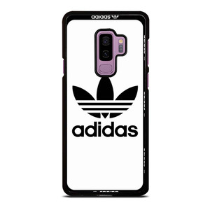 ADIDAS TREFOIL ROUND WHITE Samsung Galaxy S9 Plus Case Cover ADIDAS TREFOIL ROUND WHITE Samsung Galaxy S9 Plus Case Cover