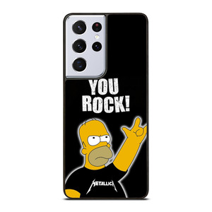 METALLICA ROCK HOMER SIMPSONS Samsung Galaxy S21 Ultra Case Cover