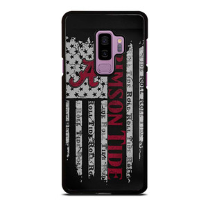 ALABAMA CRIMSON TIDE FLAG MLS Samsung Galaxy S9 Plus Case Cover ALABAMA CRIMSON TIDE FLAG MLS Samsung Galaxy S9 Plus Case Cover