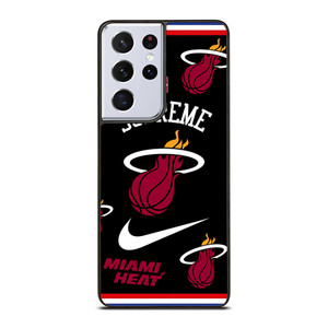 MIAMI HEAT NBA X SUPREME NIKE Samsung Galaxy S21 Ultra Case Cover