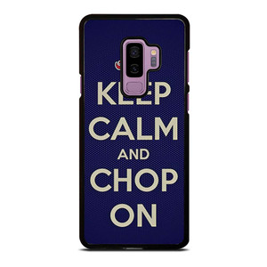 ATLANTA BRAVES CHOP ON BASEBALL Samsung Galaxy S9 Plus Case Cover ATLANTA BRAVES CHOP ON BASEBALL Samsung Galaxy S9 Plus Case Cover