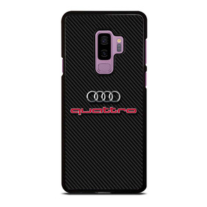 AUDI QUATTRO CARBON LOGO Samsung Galaxy S9 Plus Case Cover AUDI QUATTRO CARBON LOGO Samsung Galaxy S9 Plus Case Cover