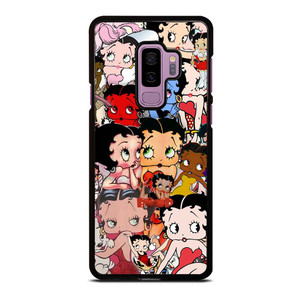 BETTY BOOP COLLAGE FACE Samsung Galaxy S9 Plus Case Cover BETTY BOOP COLLAGE FACE Samsung Galaxy S9 Plus Case Cover