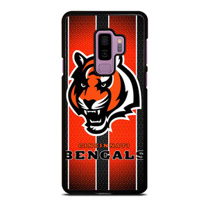CINCINNATI BENGALS METAL SYMBOL Samsung Galaxy S9 Plus Case Cover