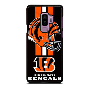 CINCINNATI BENGALS NFL HELMET Samsung Galaxy S9 Plus Case Cover