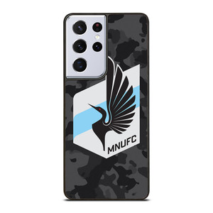 MINNESOTA UNITED FC MLS BLACK CAMO Samsung Galaxy S21 Ultra Case Cover