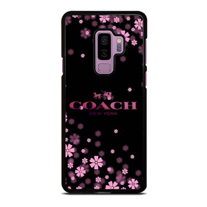 COACH FLOWERS PURPLE Samsung Galaxy S9 Plus Case Cover COACH FLOWERS PURPLE Samsung Galaxy S9 Plus Case Cover