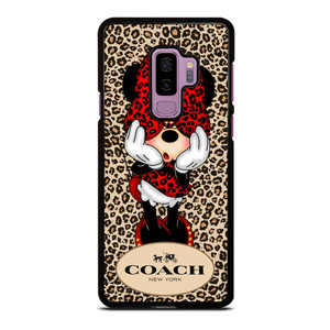 COACH MINNIE MOUSE LEOPARD Samsung Galaxy S9 Plus Case Cover COACH MINNIE MOUSE LEOPARD Samsung Galaxy S9 Plus Case Cover