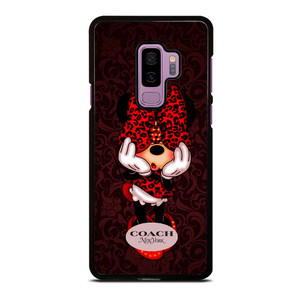 COACH MINNIE MOUSE NEW YORK Samsung Galaxy S9 Plus Case Cover COACH MINNIE MOUSE NEW YORK Samsung Galaxy S9 Plus Case Cover