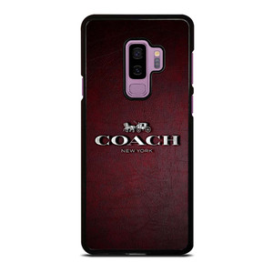 COACH NEW YORK LOGO LEATHER Samsung Galaxy S9 Plus Case Cover COACH NEW YORK LOGO LEATHER Samsung Galaxy S9 Plus Case Cover